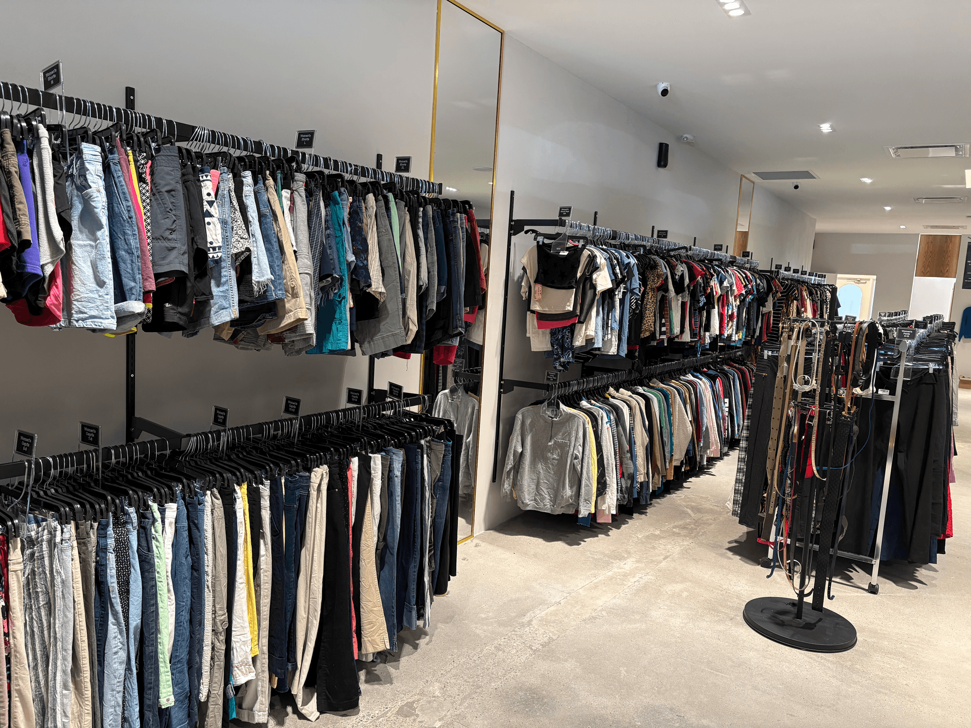 Inside Second Look store